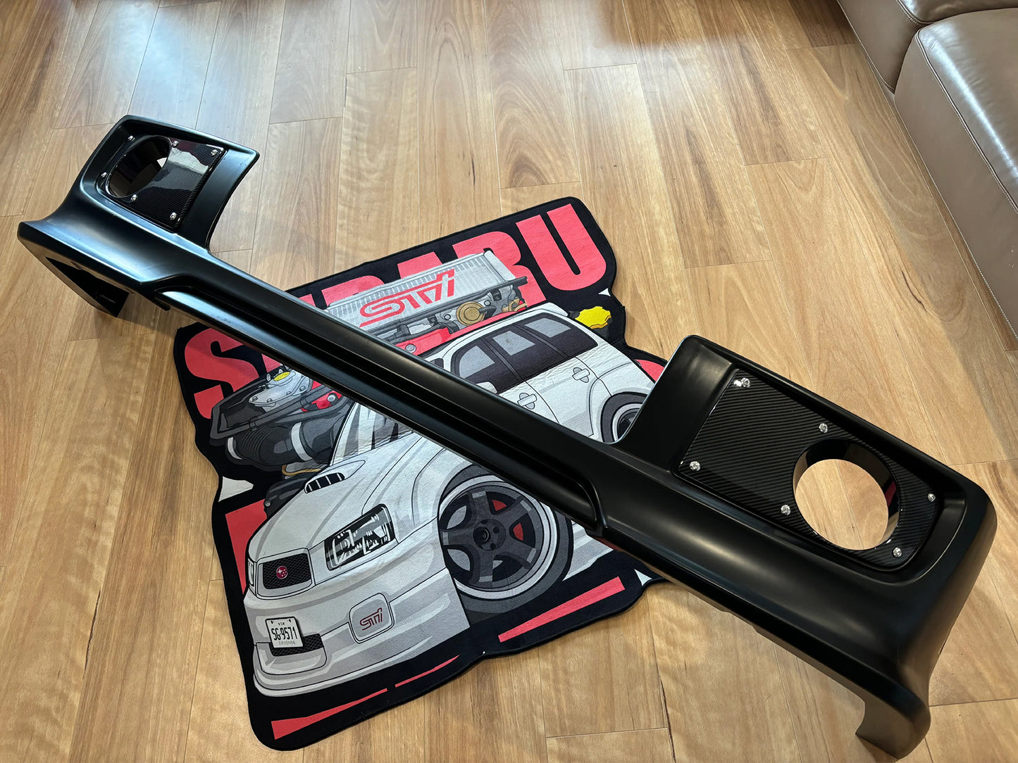2002-2005 SUBARU FORESTER JDM SG CROSS SPORT CROSSFIRE STYLE FRONT BUMPER LIP