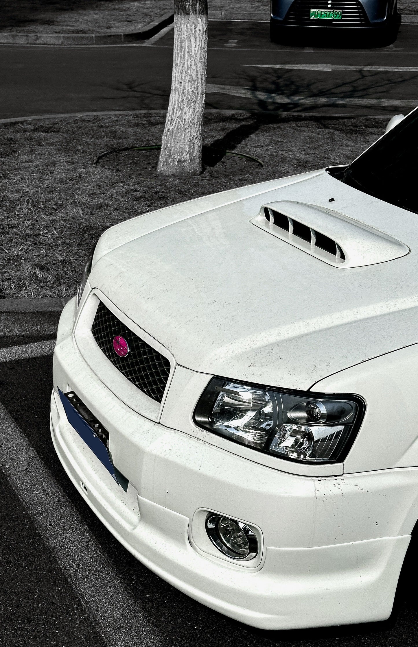 2002-2005 Subaru Forester JDM SG | STI Front Lip - Preface Cross Sport