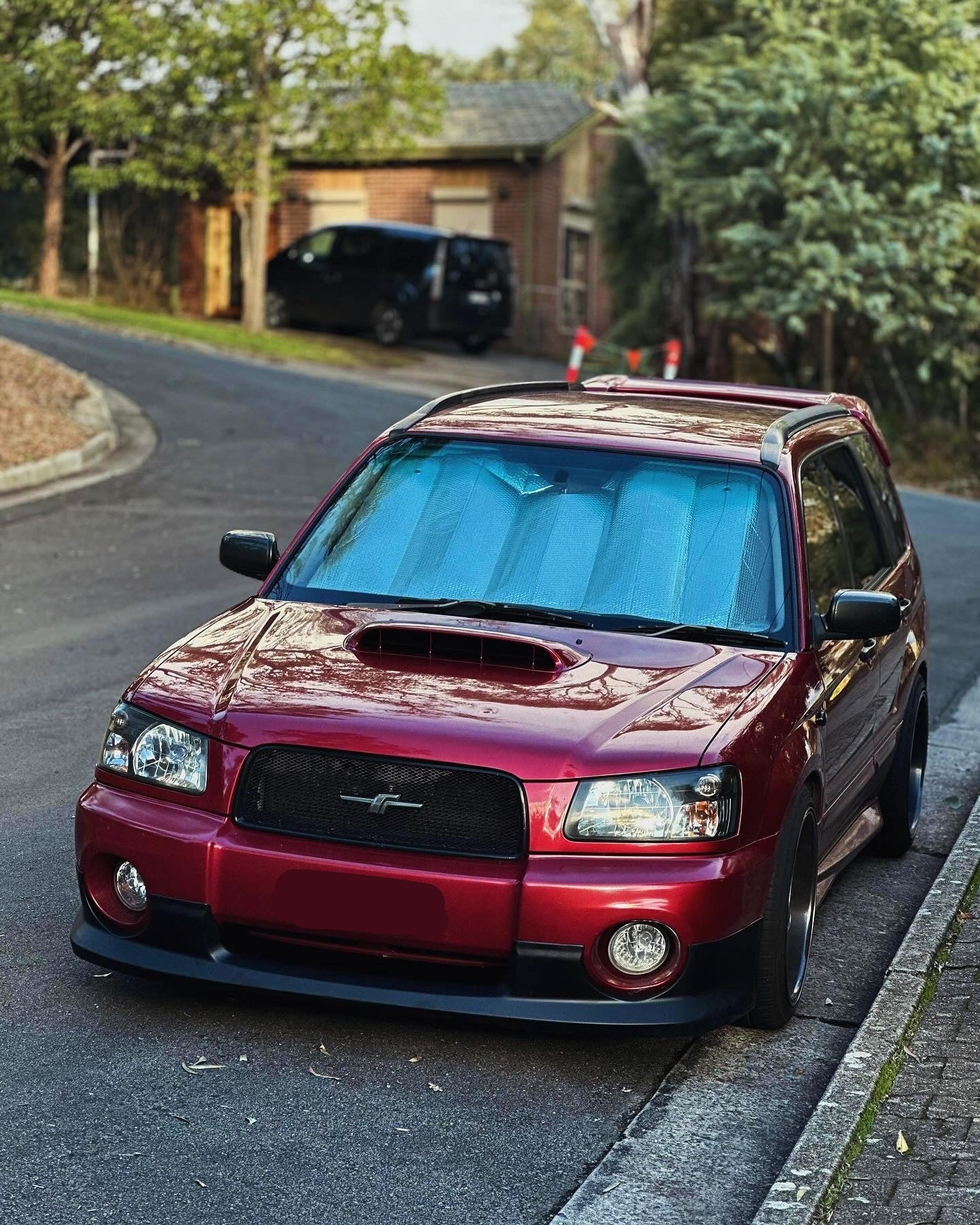 2002-2005 Subaru Forester SG | Front Lip - Preface Stock