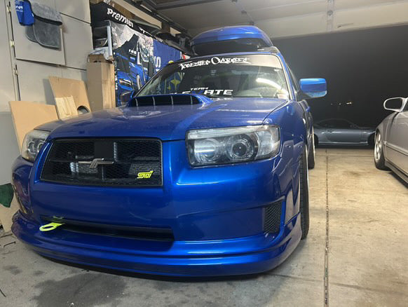 2005-2008 SUBARU Forester SG Mid-Night Style Front Lip
