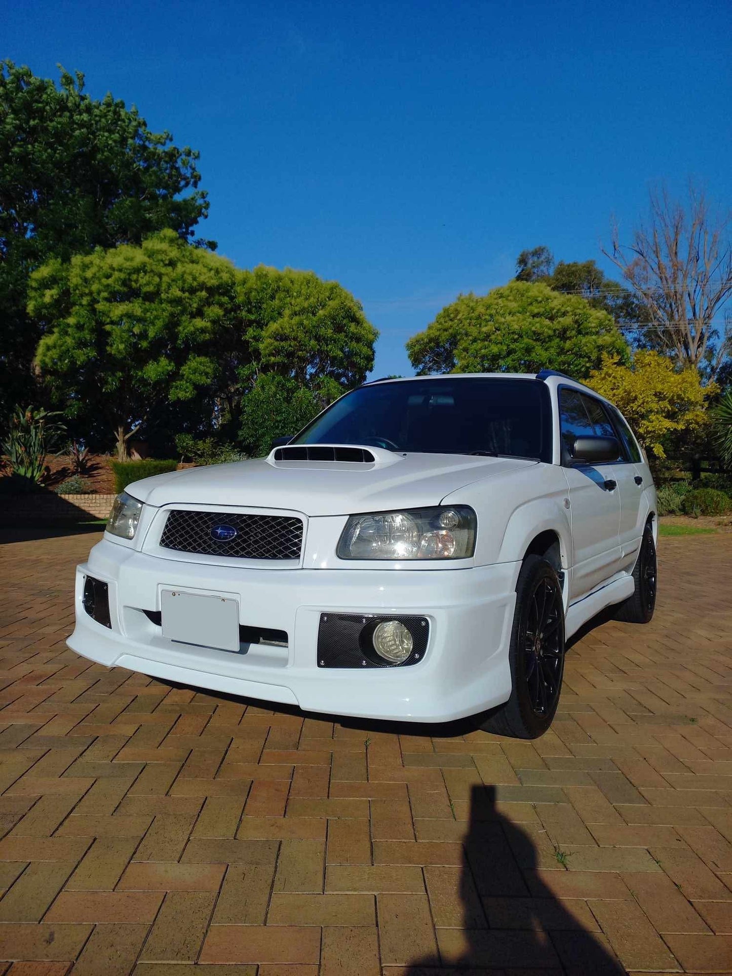 2002-2005 SUBARU FORESTER JDM SG CROSS SPORT CROSSFIRE STYLE FRONT BUMPER LIP