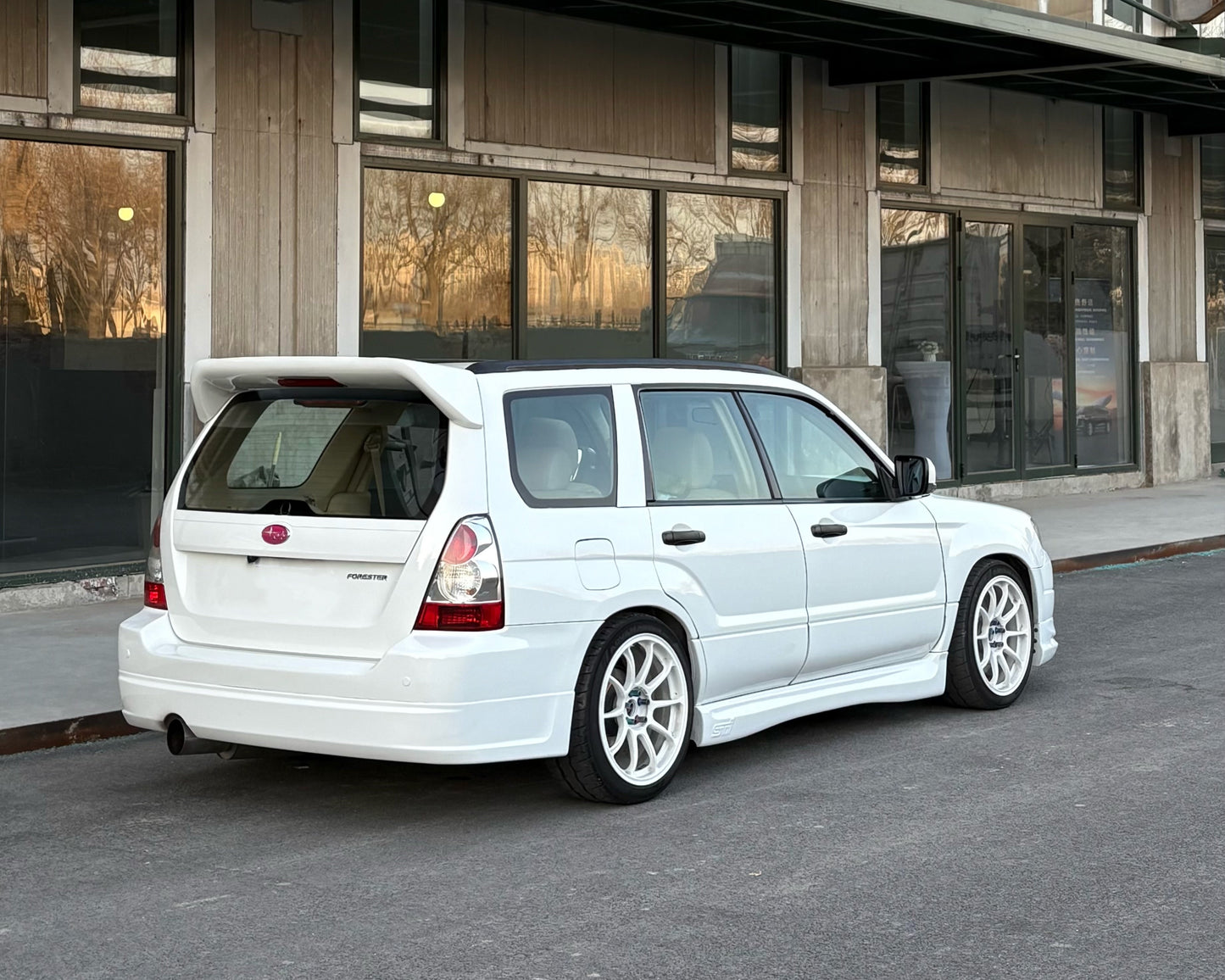 Subaru Forester SG | Rear Lip - Stock