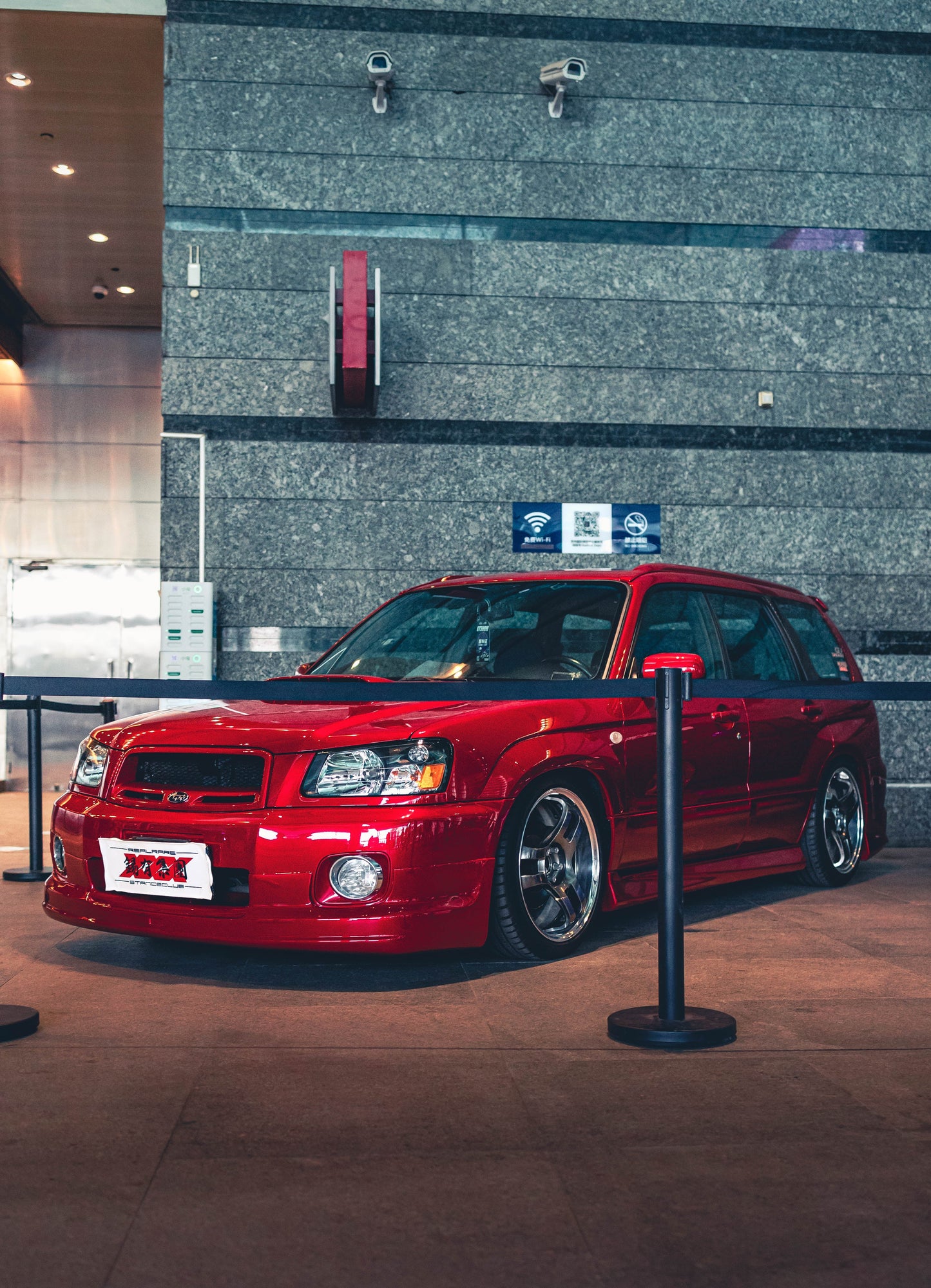 2002-2005 Subaru Forester JDM SG | STI Front Lip - Preface Cross Sport