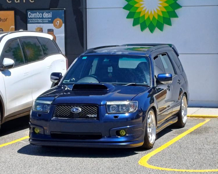 2005-2008 Subaru Forester SG | Front Lip - Facelift Stock